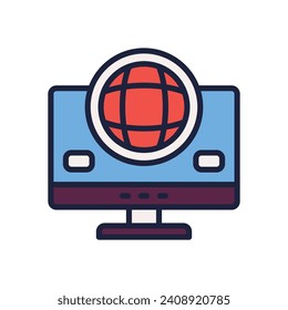 icono de conexión. icono de color relleno vectorial para tu sitio web, móvil, presentación y diseño de logotipo.