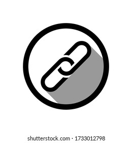 connection icon vector link illustration
