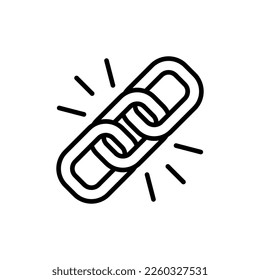 Connection icon in vector. Logotype