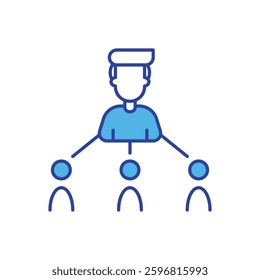 Connection icon vector stock illustration