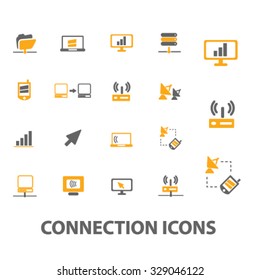 iconos de conexión
