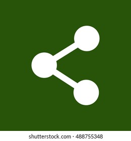 Connection  icon,vector. Flat design.