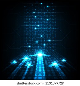 The connection of the Internet is fast.