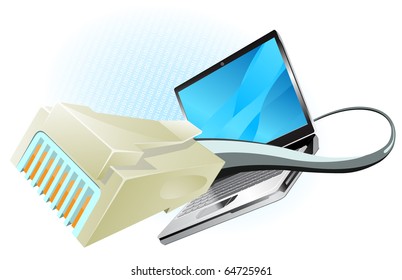 connection laptop to Internet