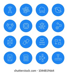Connection line icons