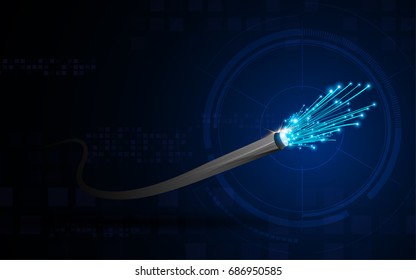 connection line on networking telecommunication concept background