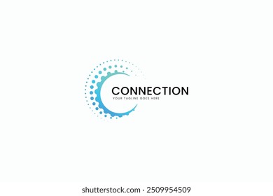 Connection Logo Communication Modern Business Global Technology Network Internet World Innovation