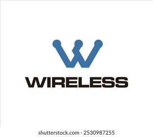 connection logo featuring a stylized letter 'W' and the word 'WIRELESS' beneath it.