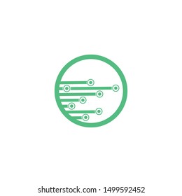 Connection logo template vector icon design