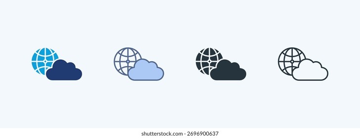 Connection Multiple Style Icon Collection