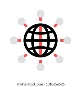 connection   network   global  