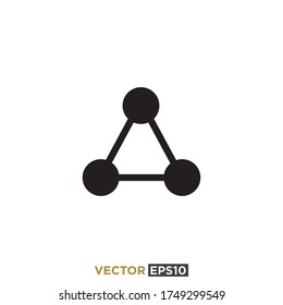 Connection Network Icon Design Vector