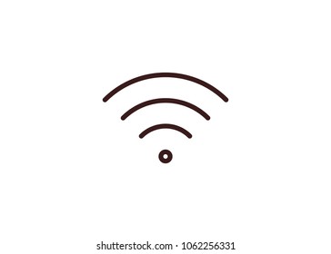 Connection, network, signal, wifi icon, filled line icon