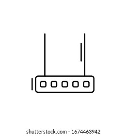 Connection, networking icon. Simple line, outline vector elements of storage and cloud icons for ui and ux, website or mobile application