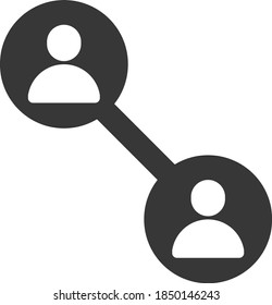 Connection & Networking of People Illustration 