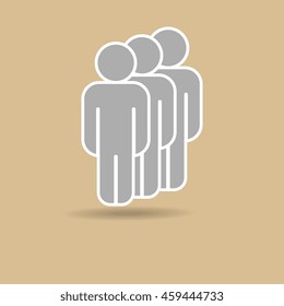 Connection people concept. Leader or Teamwork concept.