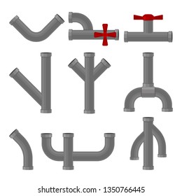 Connection of plastic pipes. Drainage and piping.