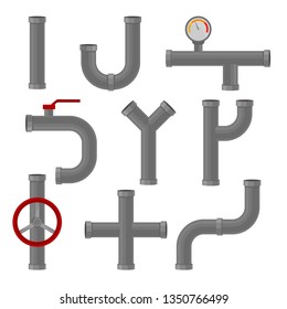 Connection of plastic pipes. Drainage and piping.