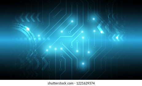 connection point of circuit,cyberspace background,abstract technology background