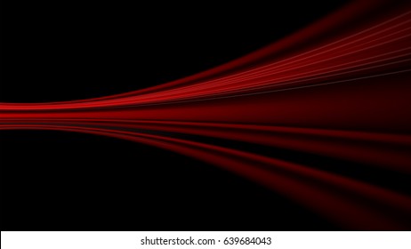 Connection Red Speed Line Abstract Technology Background