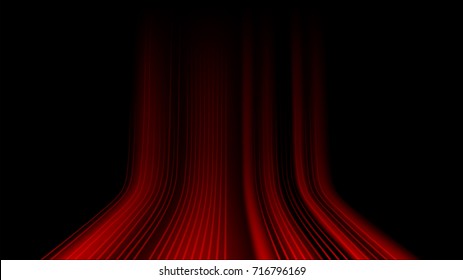 connection red speed line abstract technology background