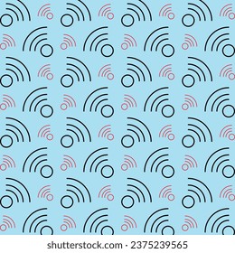 Señal de conexión diseño de patrones hermosos de fondo de vectores de fondo de papel pintado sin inconvenientes