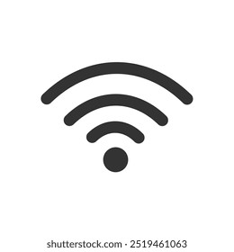 Connection signal icon for smartphone.