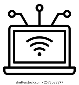 Connection Simple Vector Icon Collection