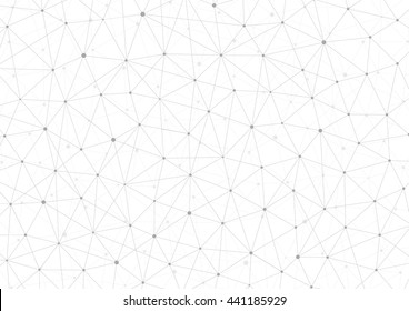 Estrutura de conexão, molécula de DNA e neurônios. Fundo abstrato. Medicina, ciência e tecnologia. Ilustração vetorial para o seu design.