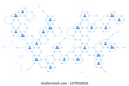Connection technologies for business. Mixed media