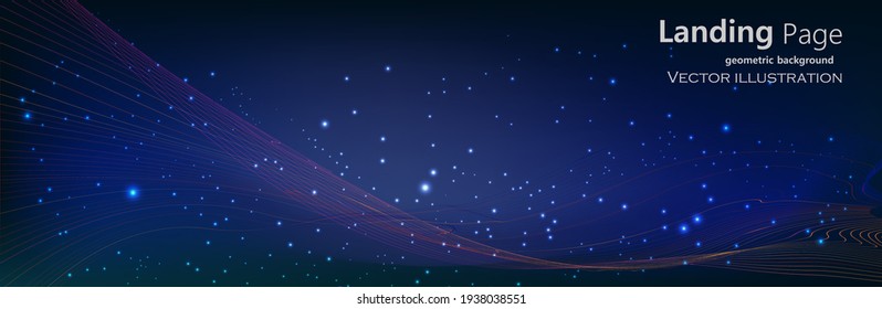 Connection technologies. communication technology. Big data vizualization. Abstract vector background. 