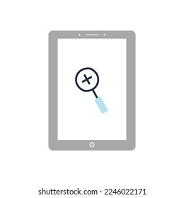 Vektorgrafik-Illustration der Verbindungstechnik