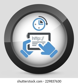 Connection time icon