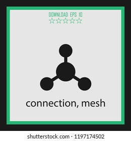 connection  vector icon
