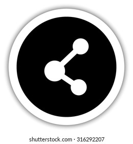 connection - vector icon
