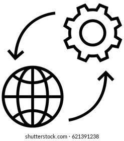 Connection Vector Icon