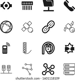 connection vector icon set such as: template, map, pictogram, call, freedom, style, big, interface, multiple, broken, broadband, old, electric, gateway, support, graph, service, backup, creative