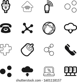 connection vector icon set such as: cell, jigsaw, bright, curve, estate, flash, touch, net, piece, mouse, center, tech, receiver, modem, switch, automation, lines, abstract, molecules, chemical