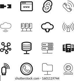 connection vector icon set such as: hotline, dial, graphic, camera, shape, site, media, figure, net, documents, page, signal, office, podcast, object, image, tower, film, plug, blog, video, live