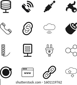 connection vector icon set such as: rounded, speaker, transmission, satellite, guitar, stereo, rca, square, smartphone, paper, panel, earth, office, multimedia, music, science, browser, shape