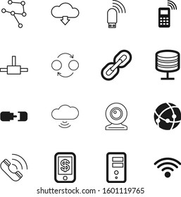 connection vector icon set such as: figure, pair, buffer, mobility, lens, connections, free, live, ions, bond, map, spot, contact, pay, modem, dial, blue, smartphone, service, charge, classic