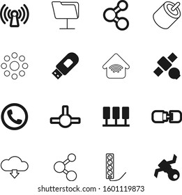 Connection Vector Icon Set Such As: Document, Knot, Call, House, Drive, Support, Modem, Transfer, Electronic, Group, Net, Security, Image, Smart, Receiver, Old, Antenna, Together, Podcast, Social