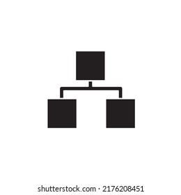 connections icon glyph style design. connections icon vector illustration. isolated on white background.