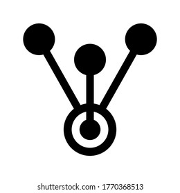 connections icon or logo isolated sign symbol vector illustration - high quality black style vector icons
