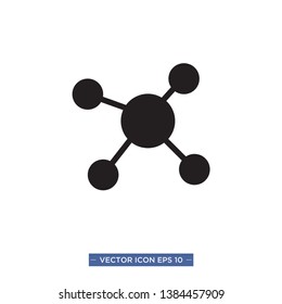connections icon vector illustration template