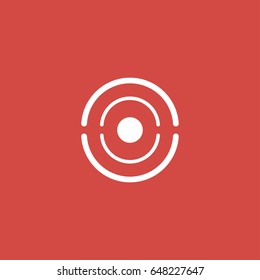 connectivity icon. sign design.red background