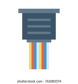 connector flat icon