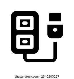 Icono del glifo del Vector para su Sitio web, móvil, presentación, y diseño del logotipo.
