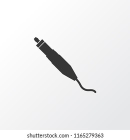Connector plug icon symbol. Premium quality isolated jack cable element in trendy style.