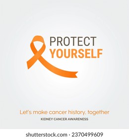 Conquer Kidney Cancer Vector Background Artistry